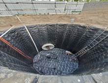 竖井防水地下室